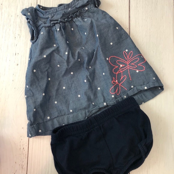 Carter's Other - GIRLS NB TOP AND BLOOMER SET